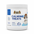 Basset Paws Calming Treats for Dogs - 120 Soft Chews Bacon Flavor - Natural Stress, Anxiety & Aggression Relief with Chamomile, Valerian Root & L-Tryptophan
